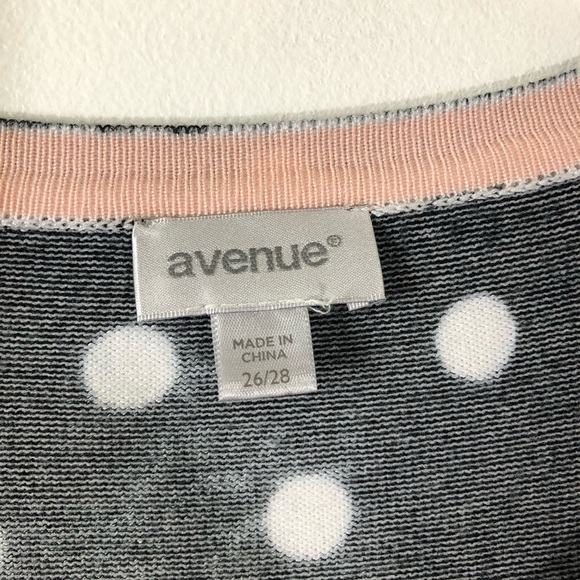 AVENUE POLKA DOT SWEATER - Picture 4 of 4